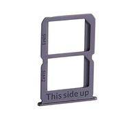 Support de carte SIM Plateau pour carte Fit For One Plus 3 3T Trois 1 3 A3000 A3003 A3010 (Deux couleurs disponibles) Gris