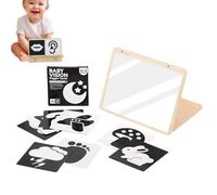Support de Cartes d'apprentissage - Jouets éducatifs, Accessoires pour présentoir | Porte-Cartes Flash Double Face Pliable pour, Jouet d'activité préscolaire pour Le développement du Cerveau à