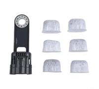 Support de cartouche de filtre à eau pour machines à café B40 B44 B50 B60 B70 K155 - Support ABS gris (6 filtres + support)