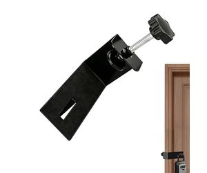 Support de casier - En métal sans perçage - Pour montage de porte - Utilisation sûre des casiers suspendus - Maison, bureau, appartement, hôtel, vacances, agent immobilier commercial, propriété