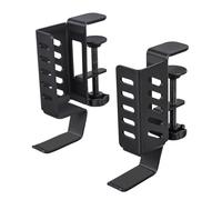 Support de casque de bureau à suspendre sur le côté de l'organiseur pour ordinateur portable, casque, ordinateur portable, rangement latéral pour bureau