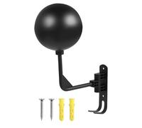 Support de casque de moto - Rack de casque mural, réglable avec double 180 ° pivotant à 180 ° pour maison, garage | Espace pour vestes, casquettes, serviette