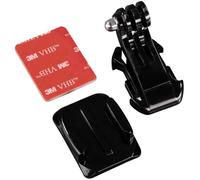 Support de casque - HAMA - GoPro - Collage 3M - Compatible tous casques - Noir
