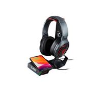 Support pour casque et chargeur sans fil Msi Immerse HS01 Combo Noir Noir G