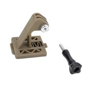 Support de casque pour appareil photo, réglages d'installation rapides, design anti-shake qui améliore la capture de perspectives pour les prises de vue d'aventure, fermeture rapide, support pour