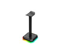 Support de casque SCEPTER-PRO (HA300) retroéclairage RGB avec 4 ports USB