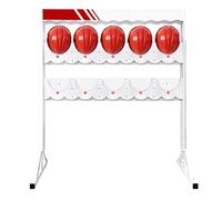 Support de casque sur pied pour chantier de construction, support de casque 1 à 4 niveaux en PVC 5 grilles pour organiser les outils de sécurité