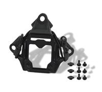 Support de Casque Tactique NVG en Acier pour Caméra de Sport Factice NVG Accessoires pour Casque de Paintball et Airsoft(Black)