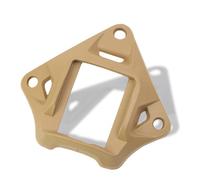 Support de Casque Tactique NVG, Support de Caméra de Sport en Acier pour Casque Airsoft Accessoires Factices pour Caméra de Sport NVG(Brown)