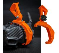 Support de casque tactique pour DJI Goggles 2 compatible avec Wilcox L4G24 PETG imprimé 3D à dégagement rapide Adaptateur de montage réglable