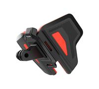 TELESIN Support de casque GP-HBM-MT2 pour caméras sportives premium Orange 2ème génération