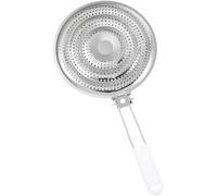 Support de Casserole Rond en Acier Inoxydable, Antidérapant | Bols et Poêles en Fer, Usage Cuisinière Électrique ou Gaz, Argenté, Nettoyage Facile et Léger