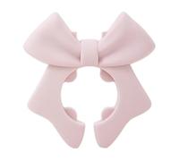 Support de casseroles en silicone antidérapant en forme de nœud décoratif pour spatule, cuillère sur les bords des ustensiles de cuisine, passe au lave-vaisselle, support multifonction pour ustensiles