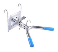 Support de castration de porcs, kit castration porcs en acier inoxydable, outil sécurisé conception à double crochet pour un fonctionnement efficace des fermes porcelets