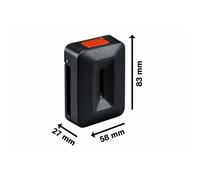 Support de ceinture - Bosch Professional - 1600A0265U - Ergonomique - Léger - Pratique