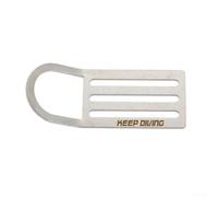Support de ceinture de poids de rechange pour plongée avec anneau en D en acier inoxydable 316, sûr et fiable