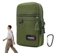 Support de ceinture de téléphone portable - Sac de poche multipulaire pour smartphones et lampes de poche, étui à clip robuste avec boucle sécurisée | Organisateur de services publics de voyage, avent