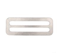 Support de Ceinture Plongée pour titane Léger 6.1cm pour robuste | pur, résistance totale eau salée, idéal mer et , finition grise mate(Type B)