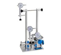 Support de centrage de roue de vélo, jauge, jantes réglables, type B Argent