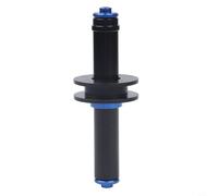 Support de chaîne de vélo roue libre virtuelle en alliage d'aluminium pour axe enfichable de 12 mm et blocage rapide pour moyeux de 130 à 157 mm VTT vélo de route Outil d'entretien Noir TL-237