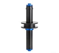 Support de chaîne en aluminium avec tendeur de volant d'inertie virtuel pour VTT et vélo de route - Simulateur de moyeu cassette compatible essieu traversant et dégagement rapide