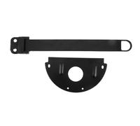 Support de Chaise Pliante en Fer Connecteur pour Tableau D'écriture | Réglages Multi-angles, Support Ergonomique Pliant, Rangement pour Bloc Juridique, Finition Argentée Lisse