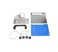 Support de chanfreinage à 45 degrés pour meuleuse d'angle, fixation de coupe de précision pour pierre et céramique, guide en métal réglable compatible avec les outils de 100 mm (B)
