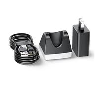 Support de charge compatible avec rasoir Philips OneBlade 360 QP2724 QP2834 | Base de charge pour Norelco One Blade 360, station d'alimentation, noir