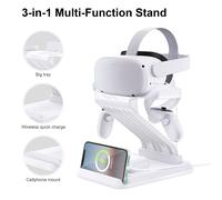 Support de charge de casque VR, Station d'accueil pour les accessoires Quest 2/HTC/Pico Neo 3