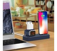 Support de charge Dock Station de support pour iPhone pour Apple Montre pour AirPod 3in1 G