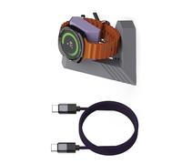 Support de charge géométrique sécurisé antidérapant pour montre 7/6/5 appareils portables Support de base à charge rapide haute efficacité