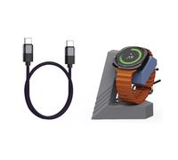 Support de charge géométrique sécurisé antidérapant pour montre 7/6/5 appareils portables Support de base à charge rapide haute efficacité