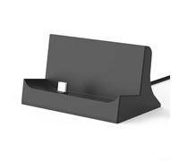 Support de charge magnétique pour console de jeu R36S, station d'accueil de type C avec maintien sûr, base de chargeur de bureau ABS compacte, accessoire de jeu noir élégant pour