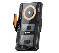 Support de charge magnétique T9 pour voiture - Alimentation sans fil 66 W, mécanisme de serrage automatique, fixation sécurisée du smartphone, populaire au-delà des frontières, utilisation confortable