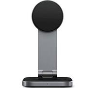 Support de Charge sans Fil pour iPhone et Airpods Magnétique Qi2 Satechi Gris Gris G