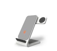 Support de Charge Sans fil Qi ChargeTree Swing avec Trois Voyants Lumineux STM Blanc