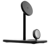 Support de Charge Sans Fil Qi2 3-en-1 Modèle HiRise 3 Deluxe Compatible MagSafe Twelve south Noir Noir G