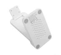 Support de Charge Téléphone Écouteurs Compact Support de Charge | Charge simultanée 3 appareils, horloge LED intégrée, design compact , compatible pour s25 pour s24, idéal chevet(White)