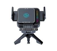 Support De Chargement De Téléphone - Suport De Voiture Pour Chargeur De Téléphone De 8,5 Cm | Supprt Rotatif À 90 Degrés, Berceau De Tableau De Bord Pliable, Support De Serrage Automatique Pour Les