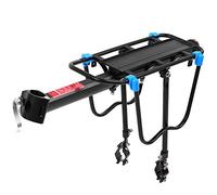 Support de Chargement en Alliage d Aluminium réglable pour vélo Montagne arrière Porte-Bagages Sturdy Le Transport chargements