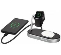 VERBATIM 49556 - Chargeur Qi, 1 smartphone, 1 Apple Watch, 1 USB