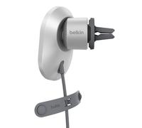 Support de chargement sans fil magnétique pour voiture Belkin BoostCharge Pro 15 W Gris