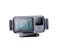 Support de chargement sans fil pour voiture avec rotation automatique motorisée pour basculer entre le mode vertical et horizontal