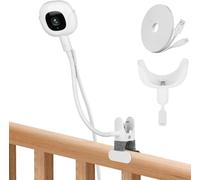 Support de chargeur à clip pour moniteur de bébé Nanit Pro avec connecteur de port de charge de type C et câble d'alimentation de 3 m, accessoire de moniteur de voyage sans outil ni dommages muraux