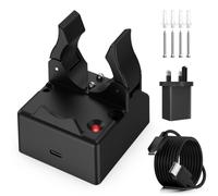 Support de chargeur compatible avec la série Streamlight Stinger Flashlight avec entrée USB C | 75105 Station de charge de rechange avec cordon de 1,5 m, adaptateur de voyage et vis de montage