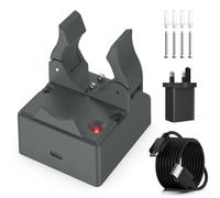 Support de chargeur compatible avec la série Streamlight Stinger Flashlight avec entrée USB C | 75105 Station de charge de rechange avec cordon de 1,5 m, adaptateur de voyage et vis de montage