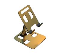 Support de chargeur de téléphone en aluminium pour tablette de 4,5 à 11 cm avec coussinets en silicone