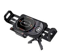 Support de chargeur de voiture sans fil | Chargeur rotatif pour smartphone - Chargeur de téléphone portable pour conducteur, voyageur, voyage d'affaires, camping, stationnement, SUV, camping-car