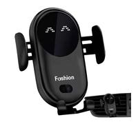 Support de chargeur de voiture sans fil universel polyvalent pour téléphone | Pince de serrage automatique pour pare-brise, n'importe quel véhicule, tableau de bord, bureau, selfie