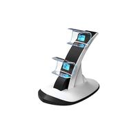 Support De Chargeur Double Pour Manette De Jeu Sony Ps5 Dualsense, Station De Charge Sans Fil, Support De Bureau, 5v 1a